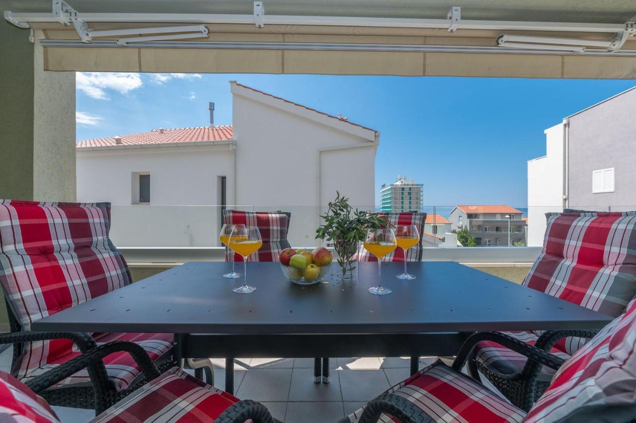 Luxury Apartment Purple Summer Sea View Makarska Ngoại thất bức ảnh