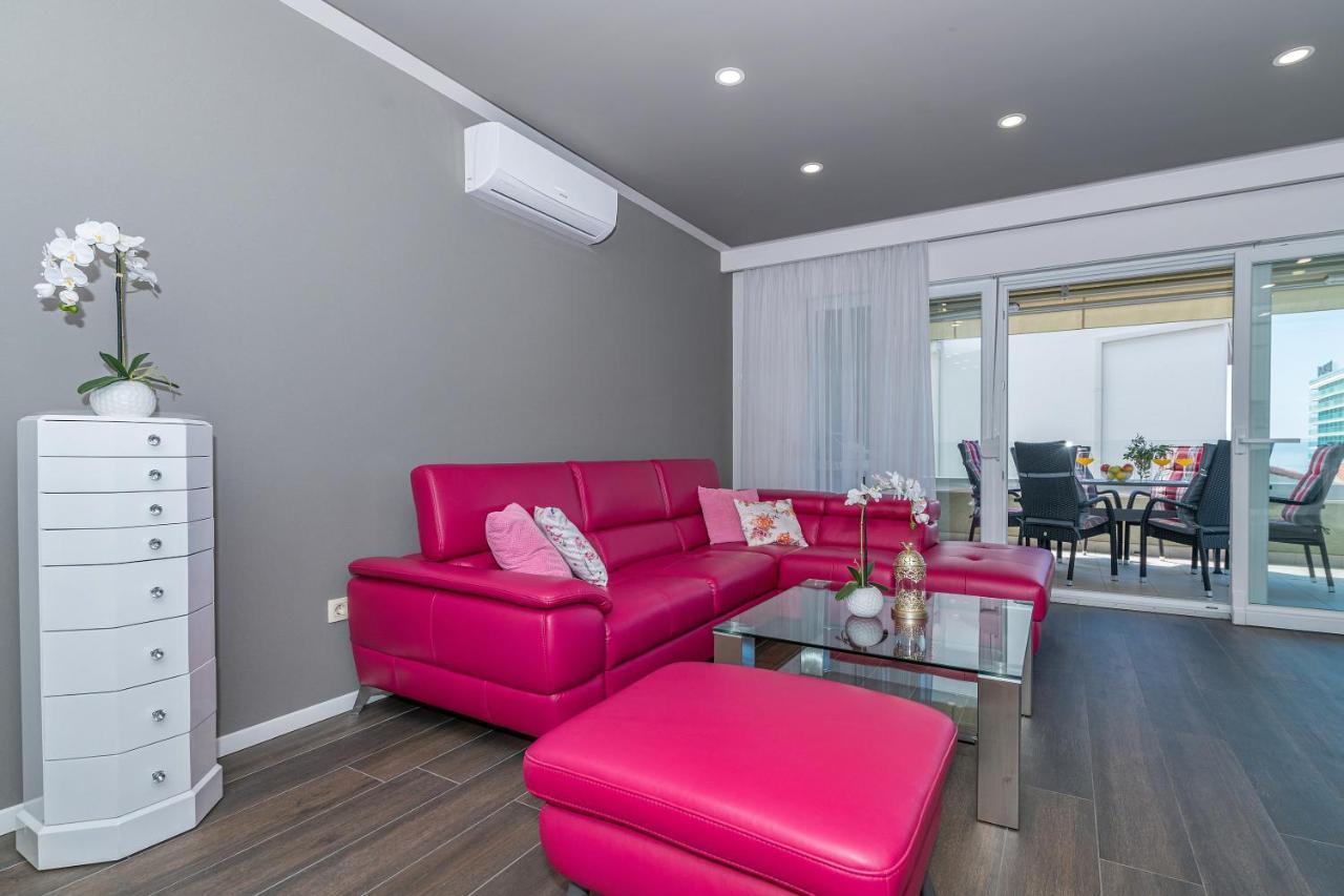 Luxury Apartment Purple Summer Sea View Makarska Ngoại thất bức ảnh
