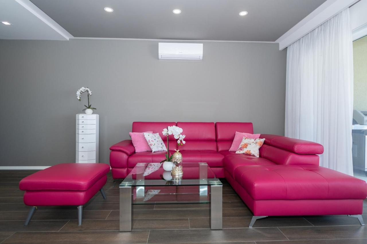 Luxury Apartment Purple Summer Sea View Makarska Ngoại thất bức ảnh