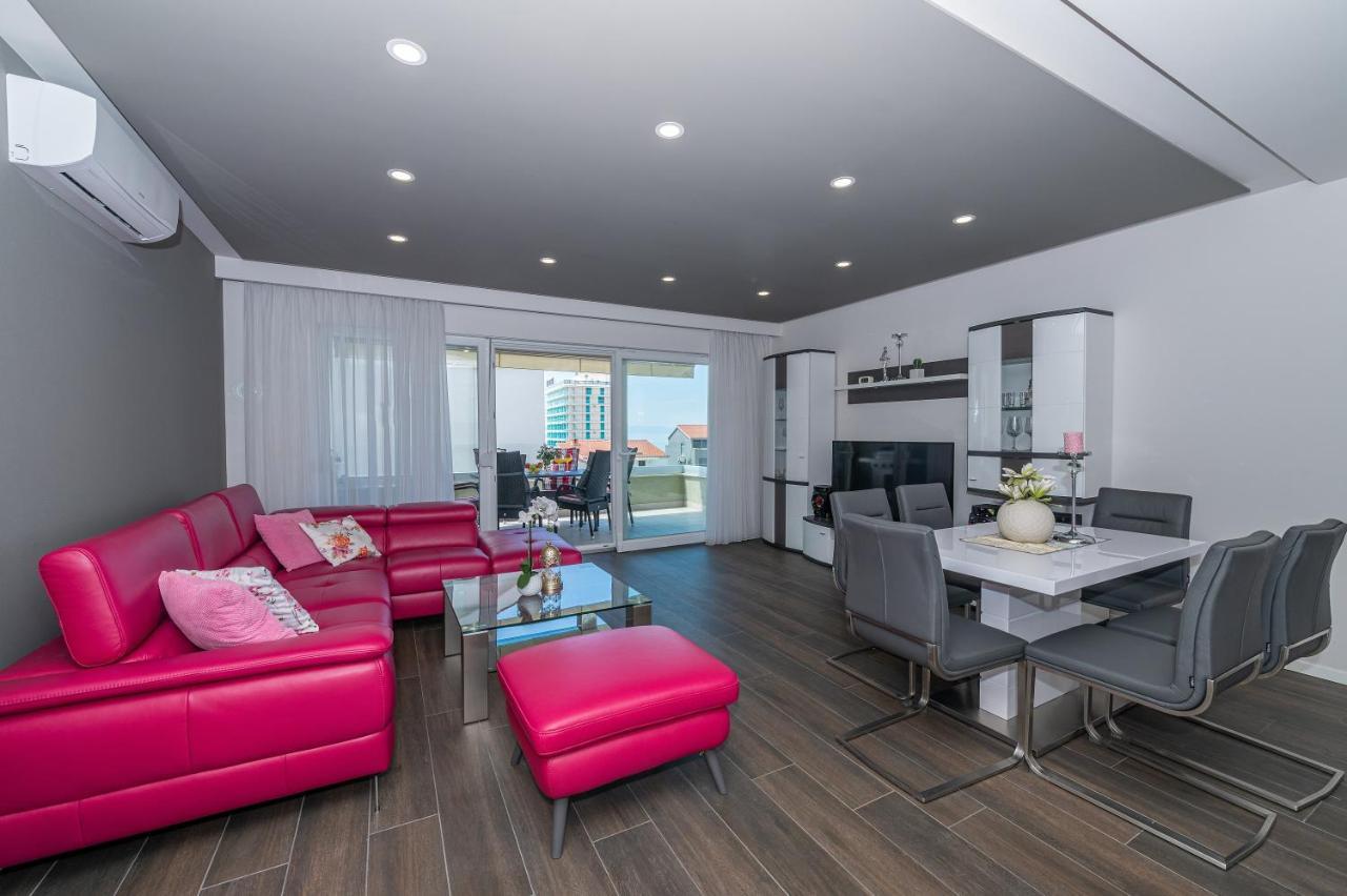 Luxury Apartment Purple Summer Sea View Makarska Ngoại thất bức ảnh
